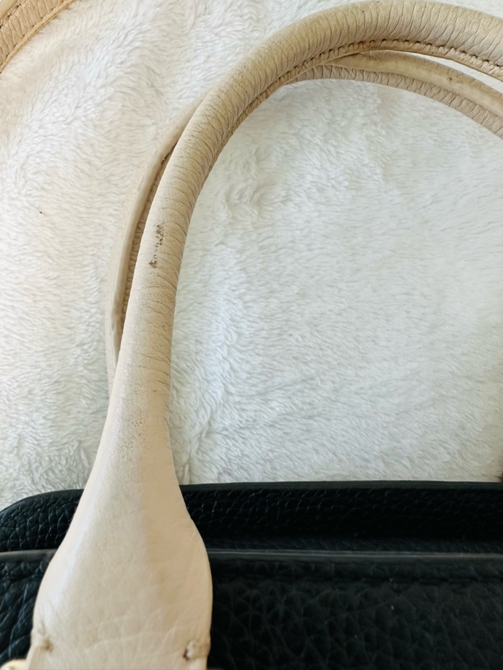 Kate Spade New York Henderson Street Sawyer Satchel Bag In Black/ Pumice Color - Picture 14 of 15